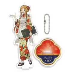 【中古】キーホルダー・マスコット(キャラクター) アスナ スタンド付きビッグアクリルキーホルダー カフェver. 「セガコラボカフェ ソードアート・オンライン アリシゼーション」