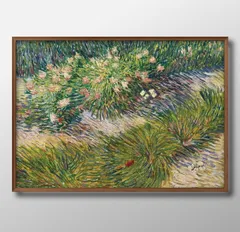 05311フィンセント ファン ゴッホ 草と蝶 A3 サイズ ポスター アート おしゃれ 絵画 インテリア 北欧 イラスト マット紙 艶消し アートパネル 額 フレーム デザイン 壁掛け ギフト 新築祝い ディスプレイ 