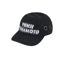 Y's × Supreme 25aw GROMMET 6-PANEL CAP WASHED BLACK ワイズ シュプリーム 2025aw キャップ ブラック 新品タグ付き Yohji Yamamoto ヨウジヤマモト