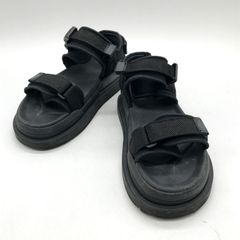 美品』nagonstans チャンキーサンダル ビブラムソール 厚底 ベルクロ