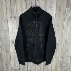 POLO JEANS COMPANY RALPH LAUREN ポロジーンズ ラルフローレン スウェット スエット トレーナー フルジップ ジャケットメンズ XL サイズ