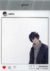 【中古】キャラカード 村田雨月 描き下ろしSNS風クリアカード 「映画 ギヴン」 前売券第1弾特典