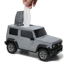ウェットティッシュケース スズキ ジムニー シエラ (普通車) (ミディアムグレー) 1