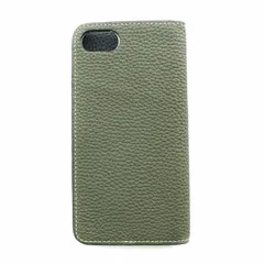 ボナベンチュラ BONAVENTURA DIARY CASE ダイアリーケース iPhone SE 8 7 6s 6 アイフォンケース スマホケース 手帳型 レザー カーキ 黒 ブラック /BB ■OF