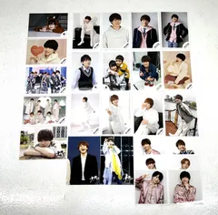 【盛岡19-0038】なにわ男子 公式写真 25枚 まとめ売り 【中古/ゆうパケ1cm】