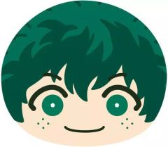 [중고] 쿠션·안아 베개·본체(캐릭터) 미도리타니 출구 빅 오만쥬 쿠션 [내 히어로 아카데미아]