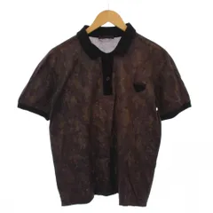 ★PRADA★プラダ ★メンズ 半袖　ポロシャツ XSサイズ 迷彩 PRADA (プラダ) 22AW Linen shirt リネンパイピングパジャマ長袖