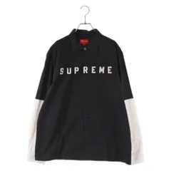 Supreme 2-Tone Work Shirt Dark Grey L 美品