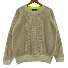 Ne-net ネネット ケーブルニット size3/アイボリー