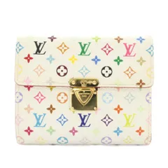ルイヴィトン LOUIS VUITTON ポルトフォイユ コアラ 財布 三つ折り 小銭入れ モノグラム マルチカラー 白 ホワイト M58014 /YT ■OH