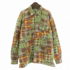 ナイジェルケーボン NIGEL CABOURN 中綿ジャケット ステンカラー アウター チェック柄 総柄 4 XS マルチカラー /BBのサムネイル