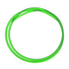 【数量限定】uxcell ポリウレタン丸ベルト 滑らかな表面 PUウレタンベルト 駆動伝達用 5 mm直径 1 M長さ 緑