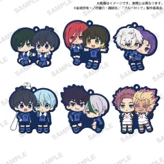 【中古】ストラップ 全6種セット 「ブルーロック カプセルラバーストラップ デュオコレ」