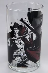 【中古】グラス(キャラクター) ジュラキュール・ミホーク 墨式グラス 「一番くじ ワンピース ～極ノ剣豪達～」 D賞