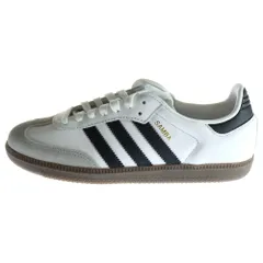 超美品‼️大人気完売のadidas samba og 24.0 早期完売】Adidas＊SAMBA OG Silver White 24 - メルカリ