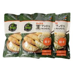 【3袋セット】ビビゴ bibigo 王マンドゥ（肉野菜）350g×3  冷凍食品