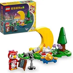 【在庫処分】レゴ(LEGO) どうぶつの森 フーコの星空ウォッチング おもちゃ 玩具 誕生日 プレゼント ブロック 知育女の子 男の子 子供 6歳 7歳 8歳 9歳 ごっこ遊び おままごと ゲーム 77053