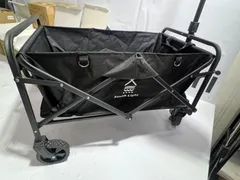 アウトドアキャリーワゴン ブラック・カーキ