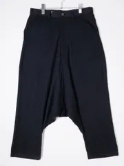 Yohji Yamamotoヨウジヤマモト REGULATION ウエスト切替 ウール縮絨