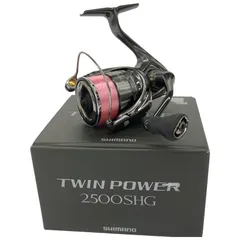 マニア向け、美品、TWIN POWER 2500 リール SRシリーズ シマノ(SHIMANO) 20 ツインパワー(TWIN POWER) 2500SHG - 【バス