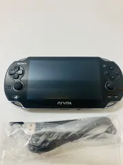 【動作確認済】PlayStation Vita PCH-1100 本体 ブラック 動作品 送料無料 ソニー PSVITA ヴィータ