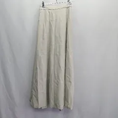 ◇ ⊇ COCO DEAL ココディール ロング丈 フレア スカート サイズ2 グレージュ系 レディース E  【1410100064830】