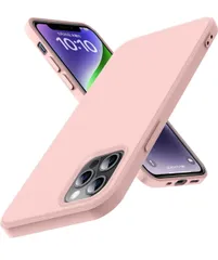 ★iPhone 12 Pro 用 ケース iPhone12 用 ケース 耐衝撃 TPU 液状シリコンゴム 用カバー 柔軟性 薄型 衝撃吸収 指紋防止 ワイヤレス充電対応 ストラップホール付き アイフォン12/12 Pro 用カバー 全面保護 （ピンク）