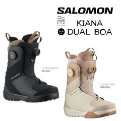 サロモン スノーボード ブーツ レディース L47202800 23-24 SALOMON KIANA DUAL BOA キアナ デュアル ボア 女性用 フリー スタイル 2024 日本正規品