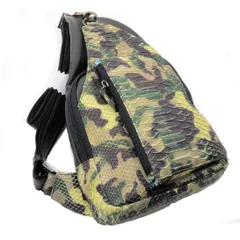 パイソン　ボディーバッグ