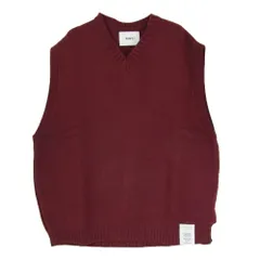 WTAPS ダブルタップス 23AW 232MADT-KNM01 DITCH VEST ACRYLIC. SIGN アクリル ニット ベスト エンジ系 X04【新古品】【未使用】【中古】のサムネイル