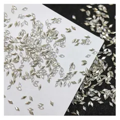 【在庫セール】ネイル ラインストーン 100個セット 菱形 ラインストーン ネイル用 輝くそして透明な ネイルパーツ ストーン 立体 小さい ラインストーン クリア キラキラ ネイルアート パーツ ジュエリー デコパーツ DIY 手芸 ハンドメイド