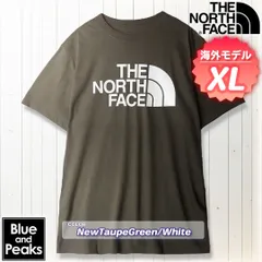 THE NORTH FACE 半袖Tシャツ Half Dome Tee, カラー；NewTaupeGreen/White, サイズ；XL