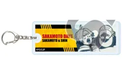 【中古】キーホルダー 坂本太郎＆朝倉シン 「SAKAMOTO DAYS アクリルキーホルダー 04.場面写イラスト」
