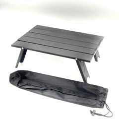 ワイケーショップ 軽量コンパクト☆折り畳みアルミ ロール テーブル キャンプ 登山 BBQ バーベキュー ykshopo