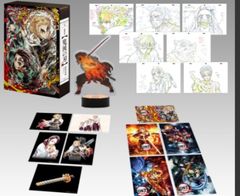 극장판 귀멸의 칼날 무한 열차편 DVD 완전 생산 한정판 ufotable4대 특전