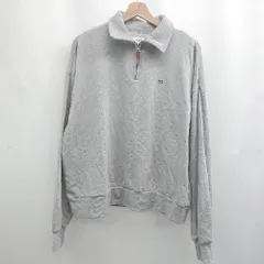 ◇ ⊇ MONO-MART モノマート ハーフジップ 長袖 トレーナー サイズF グレー メンズ E  【1505290012867】のサムネイル