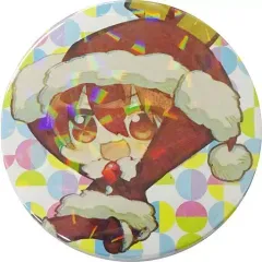 【中古】バッジ・ピンズ あほの坂田。(サンタ/背景丸/ホロ) 缶バッジ 「そらまふうらさかのふゆやすみ！～クリスマス会～ ～新年会～」 缶バッジくじ景品