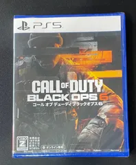 【#22】新品 未開封 PS5 コール オブ デューティ ブラックオプス 6