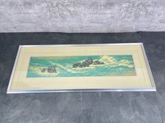 額装アート 魚 サンゴ礁 海の風景画 ジョアン・フック - メルカリ