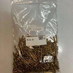 真鍮　丸リベット　2 X 15 507個　￥1,500