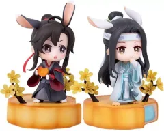 【中古】フィギュア 魏無羨＆藍忘機(中秋Ver.) 「魔道祖師」 ABS＆PVC製塗装済み完成品フィギュア