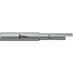 WERA ヴェラ 六角ボルト用 ナットセッター シャンク径4mm半月ハーフムーン 刃先サイズ3.0mm 全長44mm 135225 工具 ツール DIY