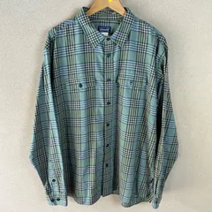 Patagonia  FA12年　53856 XLサイズ  L/S バックショットシャツ 綠