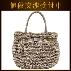 アンテプリマ ハンドバッグ ec-21862 ゴールド PB 11S B3