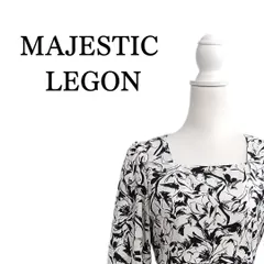 MAJESTIC LEGON マジェスティックレゴン 花柄 プリーツ ロング ワンピース Mサイズ オールシーズン
