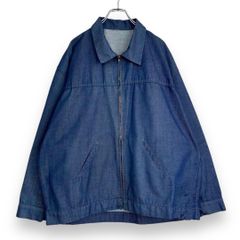【フォロワー様クーポン配布中！】フランス製 60s ジップアップ ユーロワーク デニムワークジャケット barbe bleue AILEEジッパー ヴィンテージ ビンテージ vintage メンズ【S5】