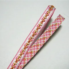 帯締 京組紐 洒落物 高級 正絹 帯締め ピンク ホワイト ゴールド 帯〆 和装小物 レディース 女性 