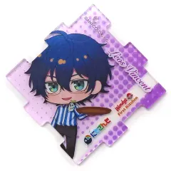 【中古】アクリルスタンド・アクリルパネル レオス・ヴィンセント(デフォルメ) アクリルプレート 第2弾 「バーチャルYouTuber にじさんじ×ウェンディーズ・ファーストキッチン2022」 第2弾 にじさんじポテト注文特典