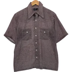 古着 70年代 ジェイシーペニー JC Penney 半袖シャツ メンズL相当 ヴィンテージ/eaa560607