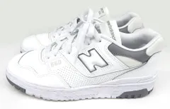 New Balance ニューバランス スニーカー BB550 SWA WHITE/GRAY サイズ25.5cm
